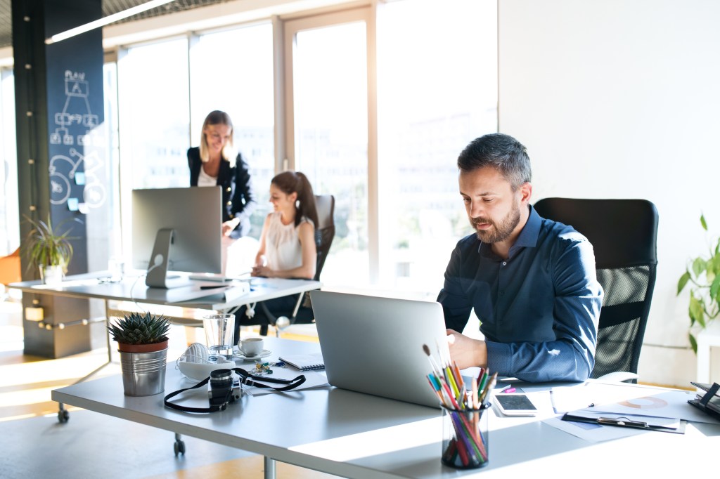 Business team in office