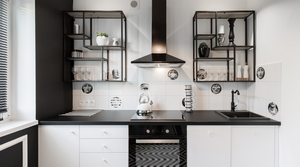 kitchen in rental property