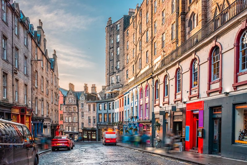 A street in Scotland