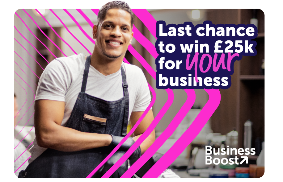 Last chance to win £25k for your business